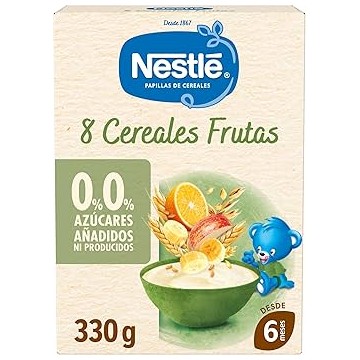 Papilla NESTLÉ 8 Cereales...